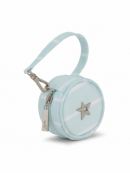 JuJuBe (США) Контейнер для пустышек, футляр, круглая сумочка Paci Pod Summer Stripe Голубая полоска